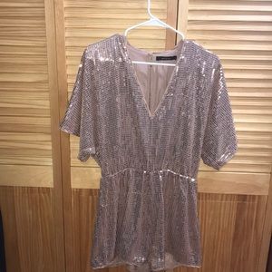 Rose gold Sequin Jumper